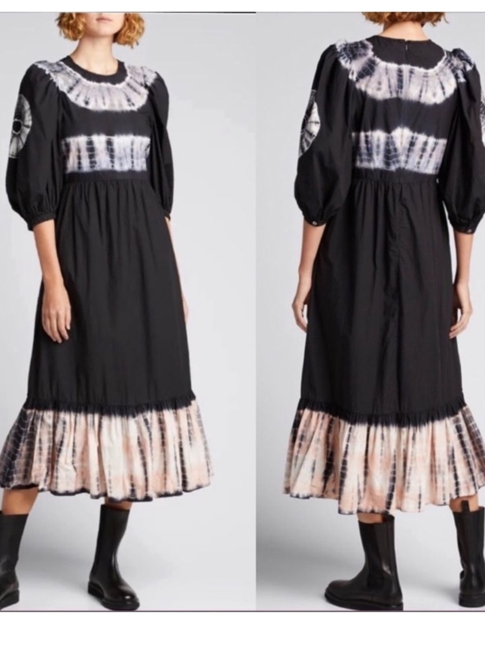 Sea New York Tie-Dye Midi Dress
